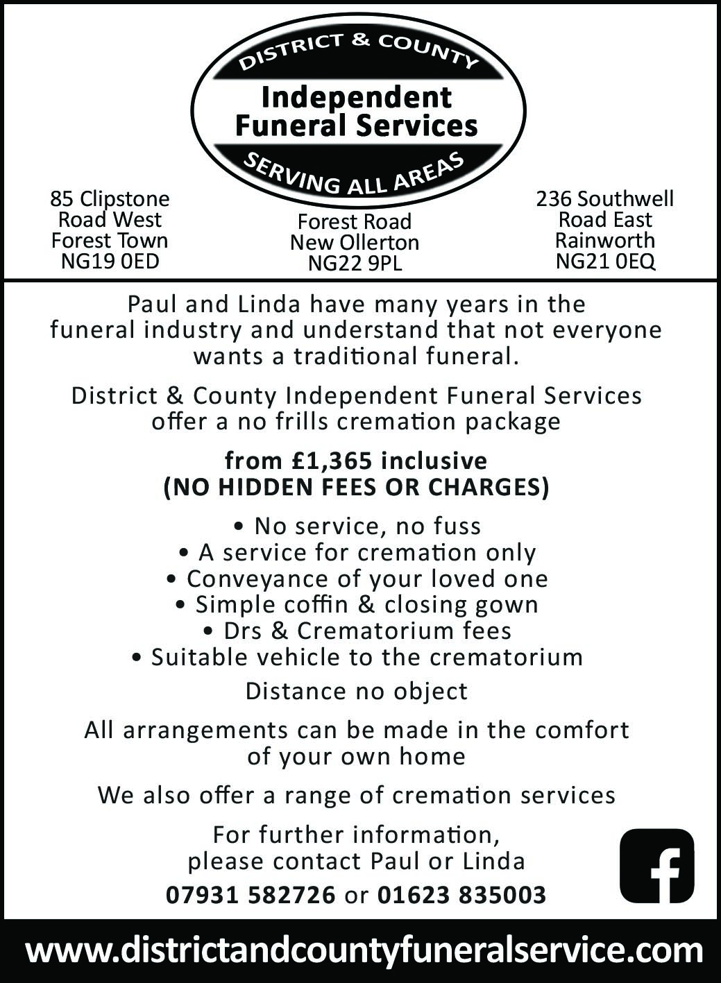 District & County Funeral Services